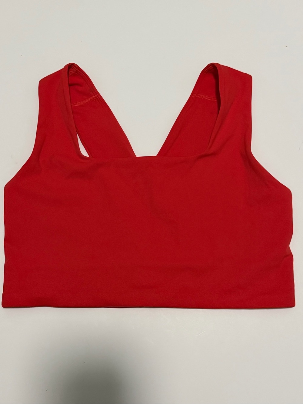 FP Movement by Free People Supportive Crop Sports Bra Color Bright Orange
